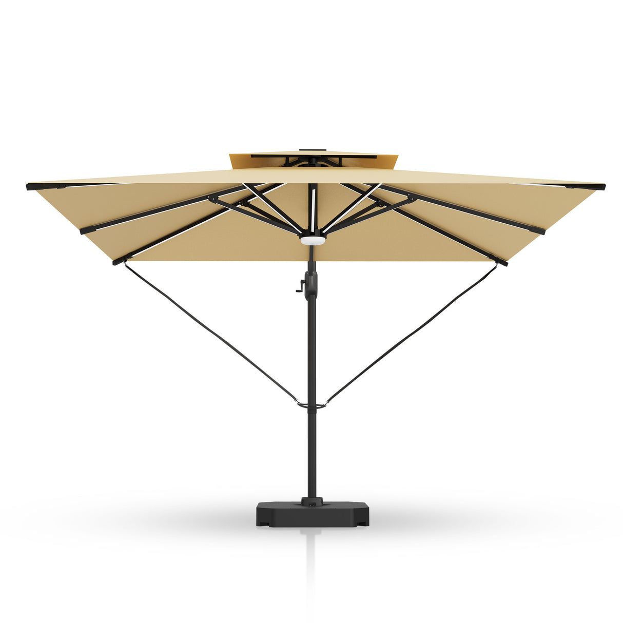 Patioslife Stabilisatiebanden voor Zweefparasol – Veilig, Duurzaam en Betrouwbaar