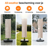 Patioslife Aegis – Parasolhoes voor Zweefparasol Ø 2,7–4 m – 600D Oxford, Waterdicht & UV-bestendig