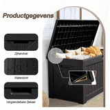 Buiten Deck Box, Grote Weerbestendige Kunststof Opslag voor Tuinmeubelen, Tuingereedschap & Zwembadaanvullingen, Met Slot, UV-bestendig