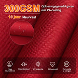 Patioslife Aegis Premium Cantilever Parasol met LED Verlichting, Glasvezel Ribs, Poedercoating Aluminium Stok & Beschermhoes — Luxe Tuin- en Terrasschaduw