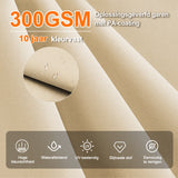 Patioslife Aegis Premium Cantilever Parasol met LED Verlichting, Glasvezel Ribs, Poedercoating Aluminium Stok & Beschermhoes — Luxe Tuin- en Terrasschaduw