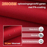 Patioslife Aegis Pro™ Cantilever Parasol met Kruisvoet — Robuust Frame en Poedergecoat Aluminium Paal voor Tuin en Terras